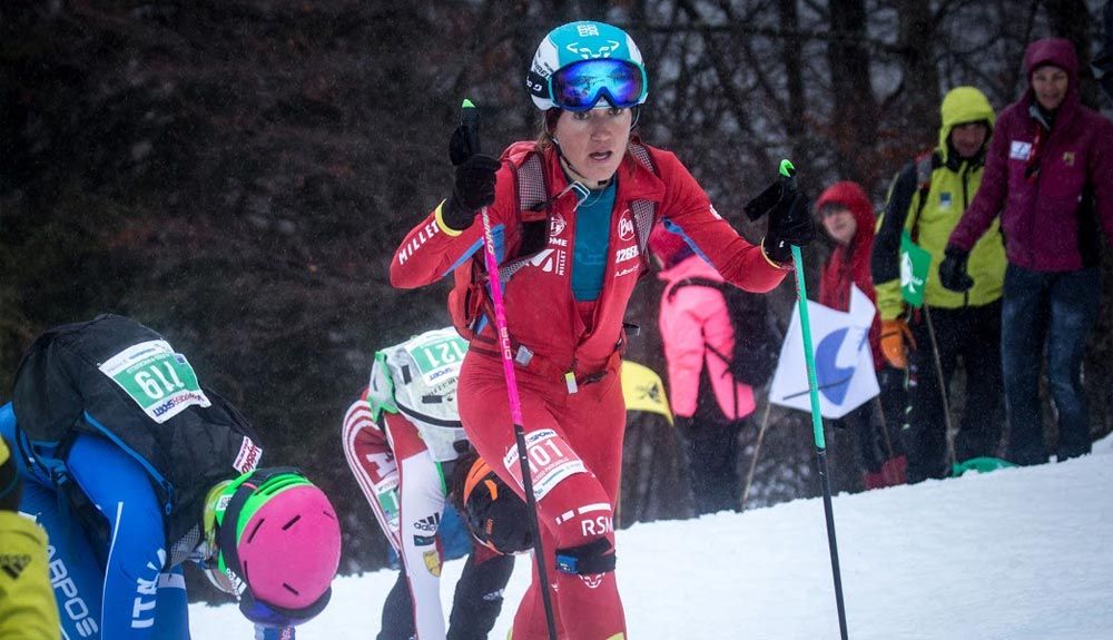 Clàudia Galicia, campeona del mundo de esquí de montaña en Sprint