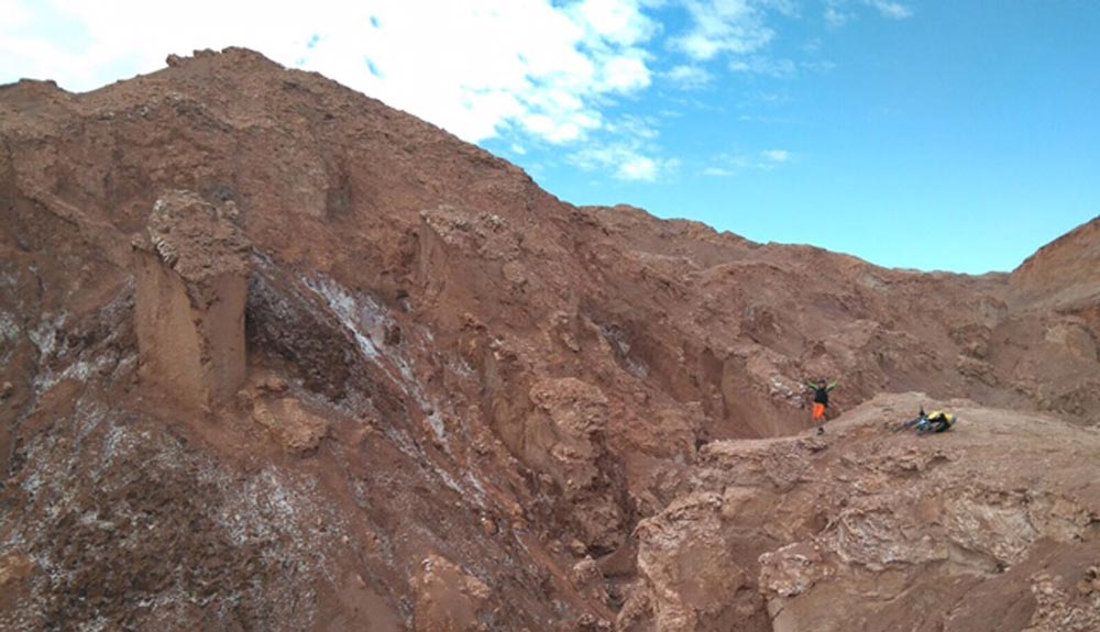 "El desierto me conquista poco a poco"