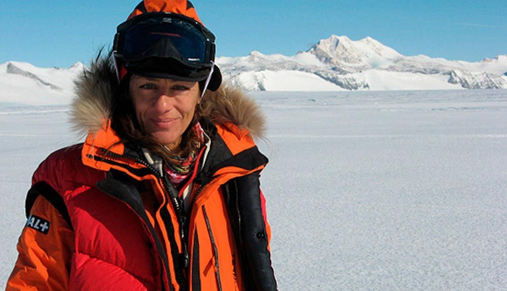Chus Lago lidera la primera expedición femenina al casquete polar de Barnes