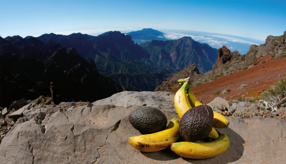Alimentación en un día de montaña