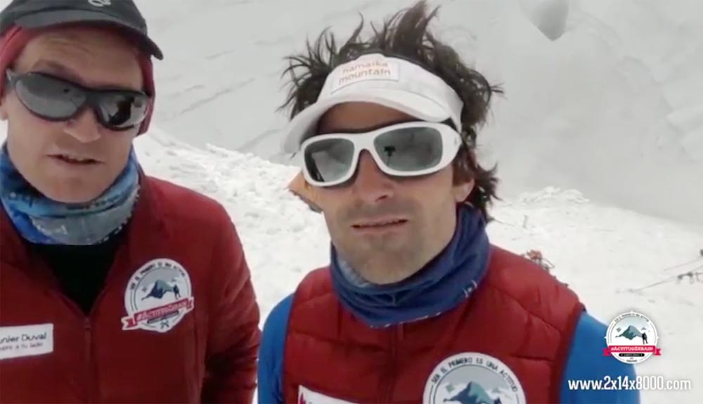 Planes abiertos en el Annapurna para Alberto Zerain y Jonatan García
