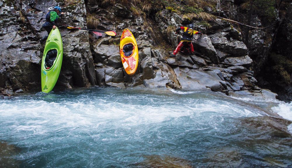La jerga del kayak