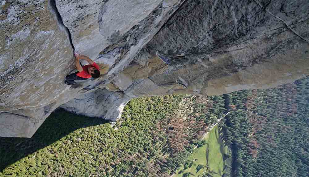 Primer vídeo de Alex Honnold en El Capitán sin cuerda