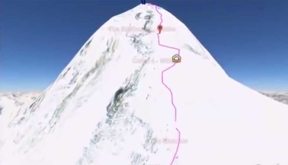 La ascensión al K2 en 3D