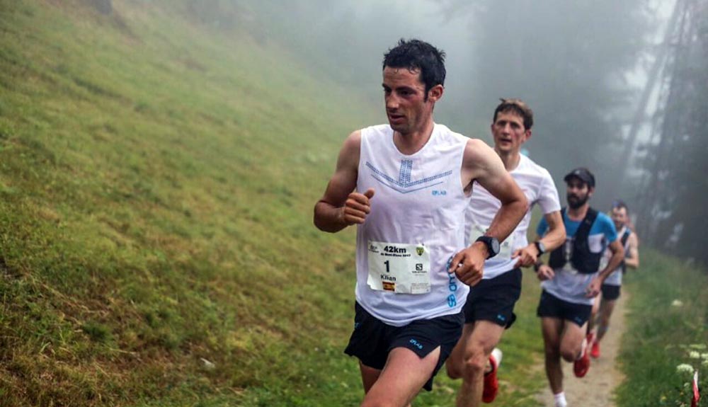 Kilian Jornet, de otro planeta, vence en el Marathon du Mont-Blanc
