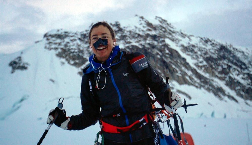 Récord de velocidad femenino en el Denali