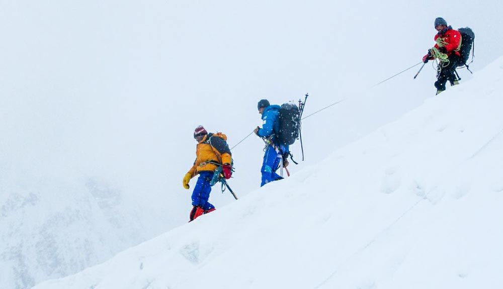 El rescate en el Gasherbrum-II en fotos