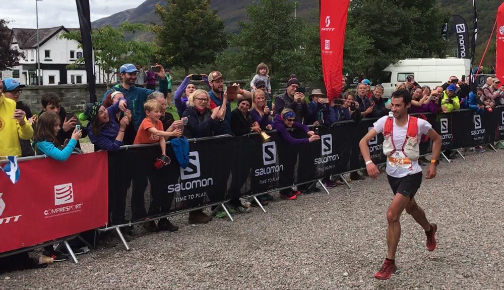 Kilian Jornet, victoria y récord en la Salomon Glen Coe Skyline