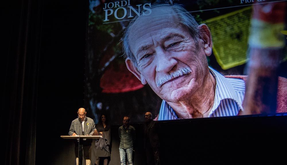 Jordi Pons, Edelweiss de Honor en el Festival BBVA de Cinema de Muntanya de Torelló
