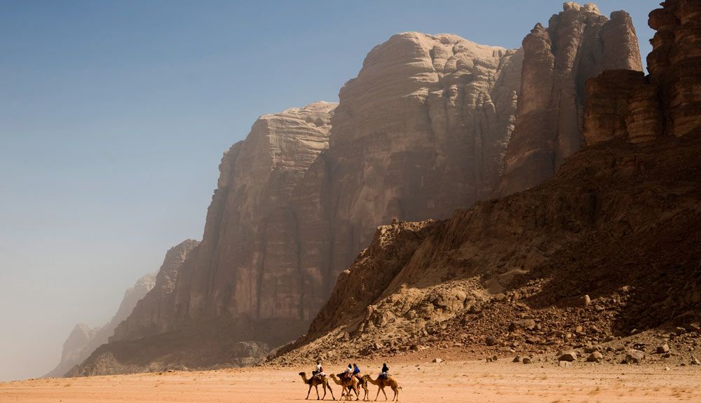 Jordania: hasta la cima del Jabal Khazali