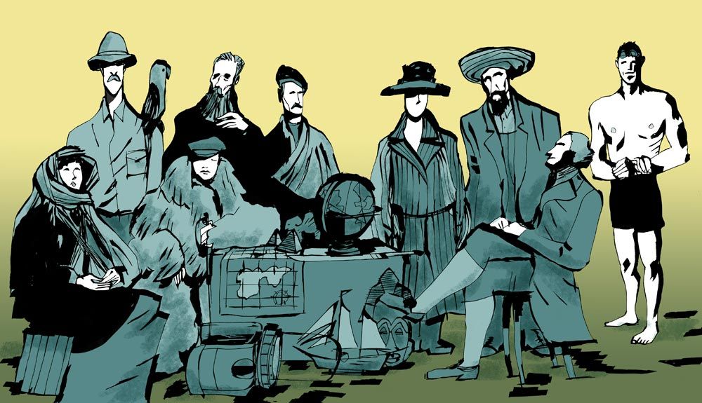 Perdidos en el tiempo: 9 aventureros poco conocidos