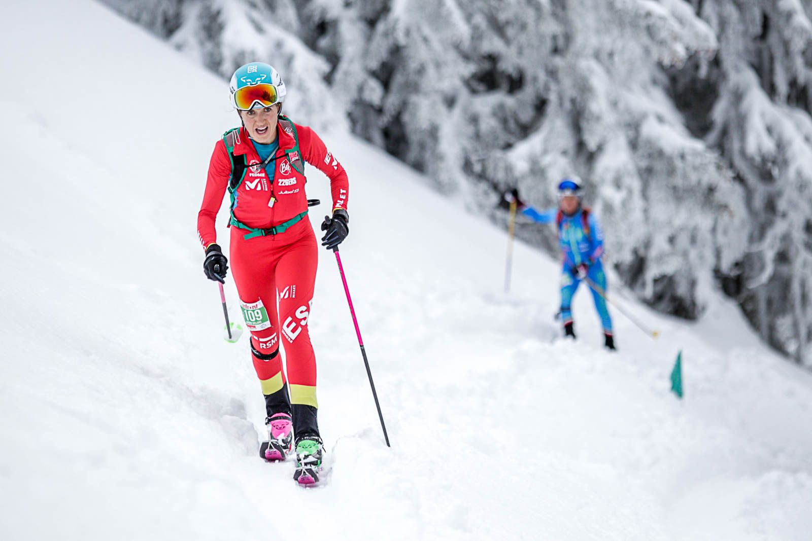 Acento francés en la Copa del Mundo de Skimo