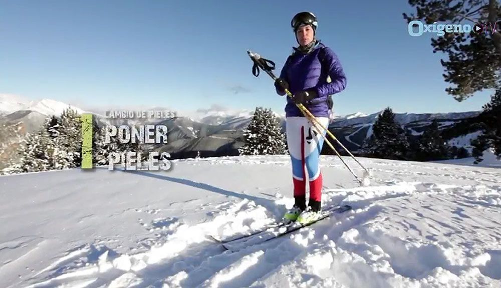 Skimo-tutoriales: cómo poner las pieles