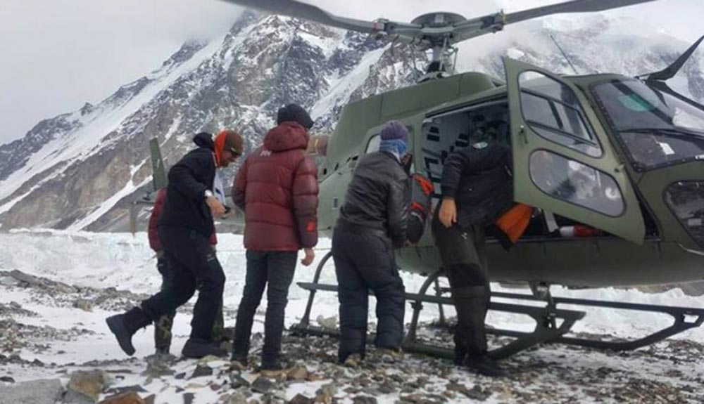 Cambio de planes en el K2