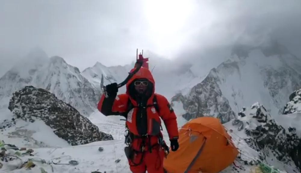 Un vídeo desde los 6.500 metros en el K2