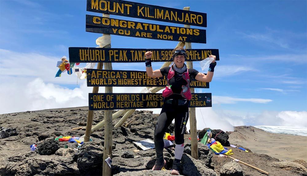 Nuevo récord femenino al Kilimanjaro