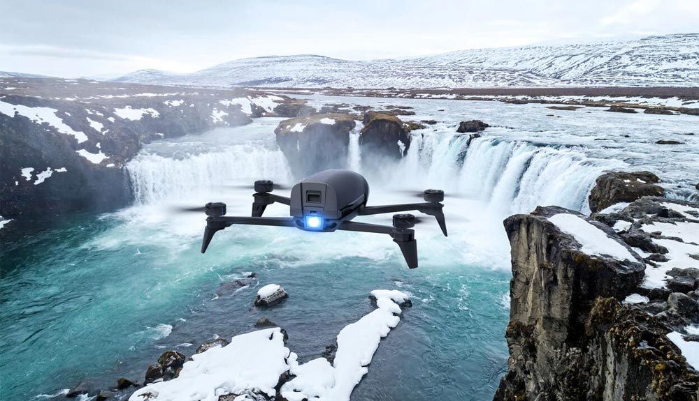 4 funciones para grabar con dron tus correrías skimo