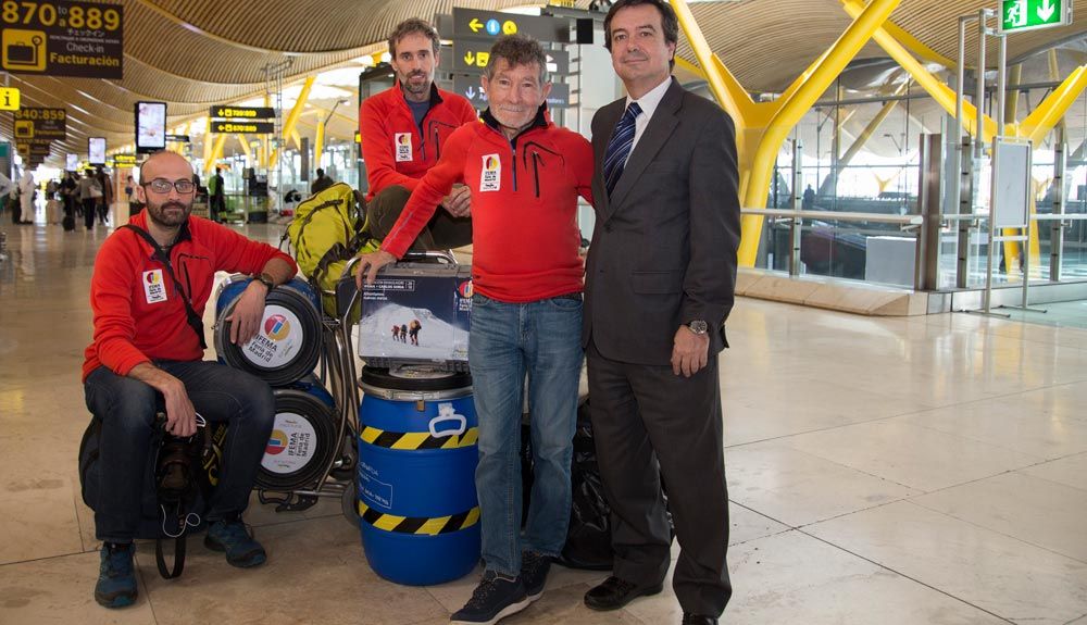 El equipo de Carlos Soria parte hacia el Dhaulagiri
