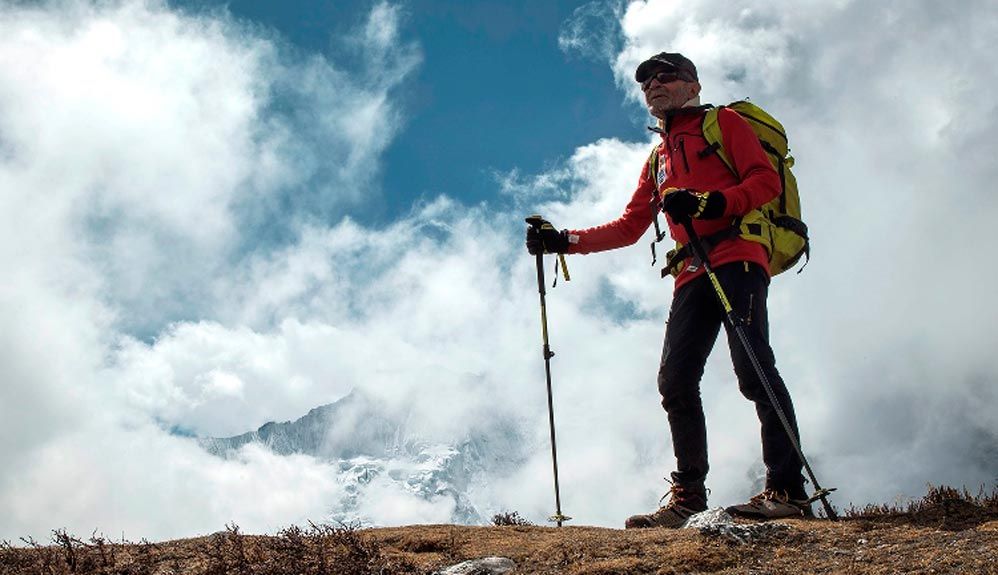 Carlos Soria, preparado para el Dhaulagiri