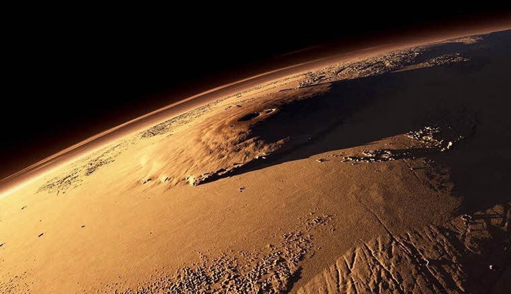Esta es la montaña más alta del Sistema Solar