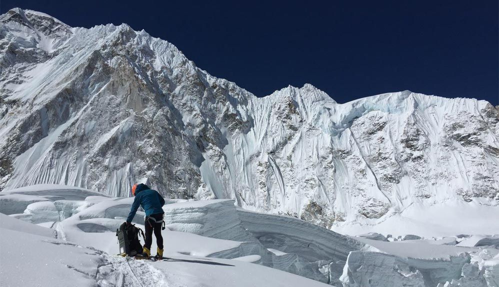 Comienza la travesía Everest-Lhotse