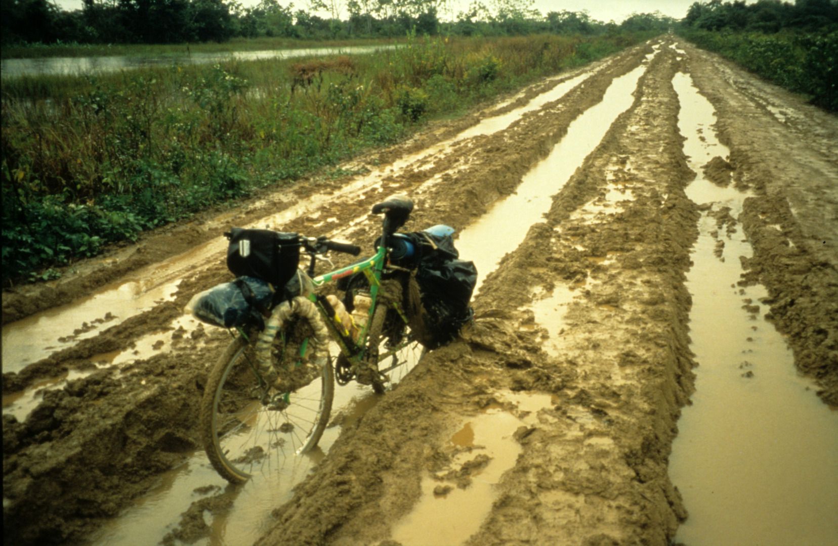 La vuelta al mundo en bicicleta: la selva no es para los seres humanos