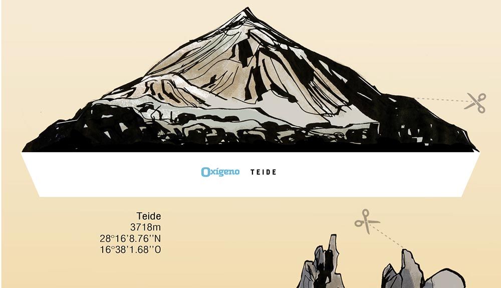 Montañas recortables y coloreables (Vol. 2)
