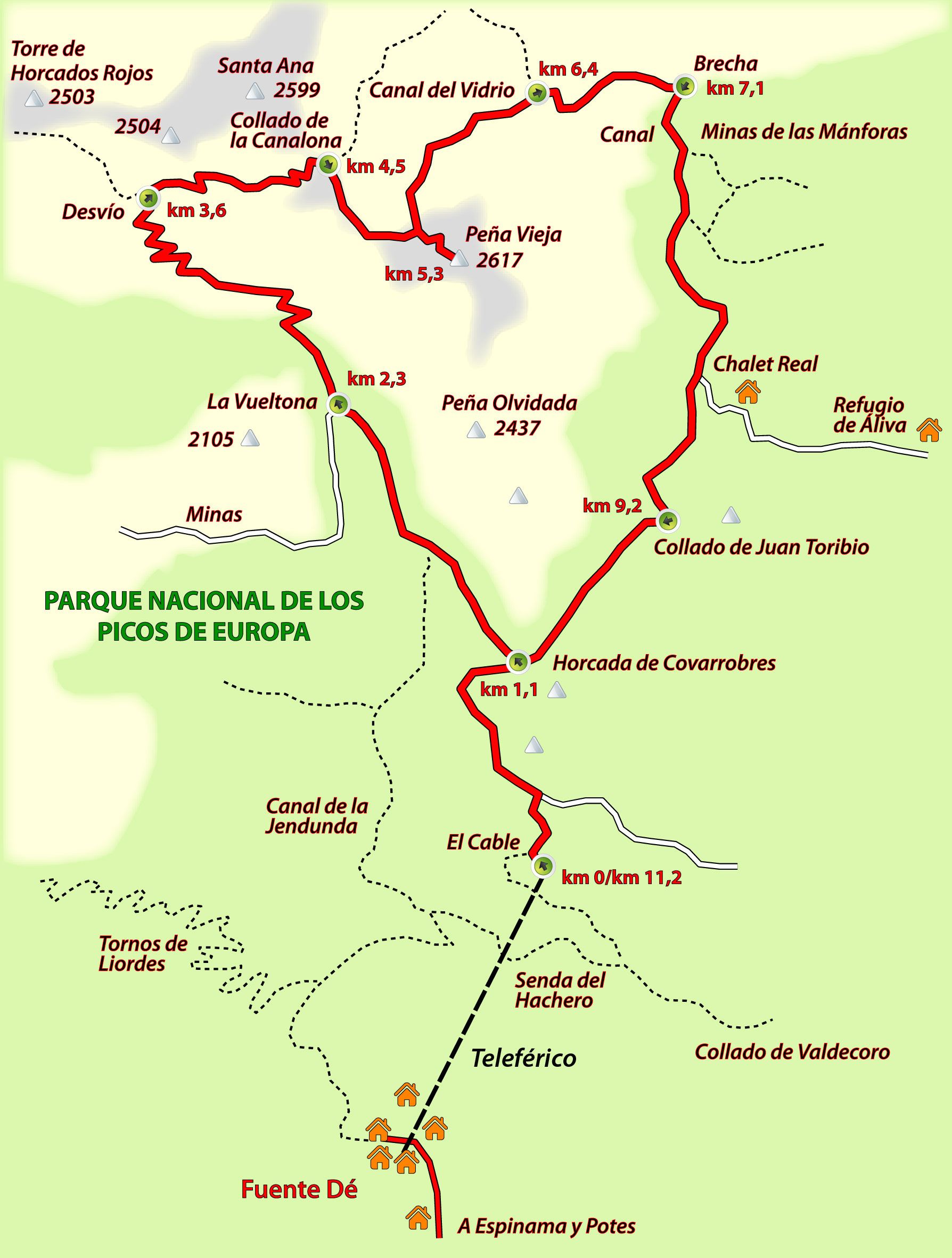 Travesía circular del Peña Vieja Travesía circular del Peña Vieja