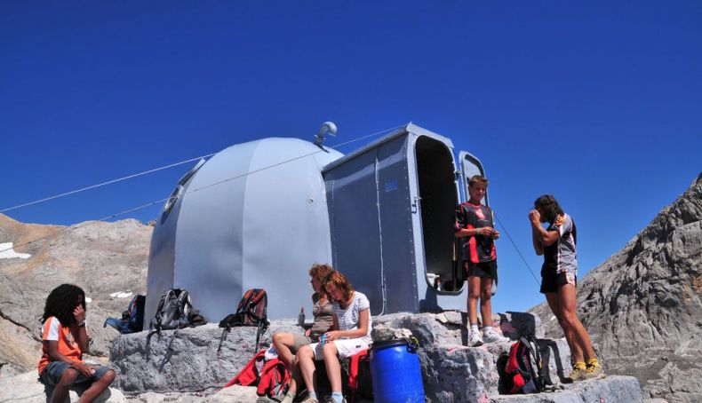 El refugio de Cabaña Verónica El refugio de Cabaña Verónica