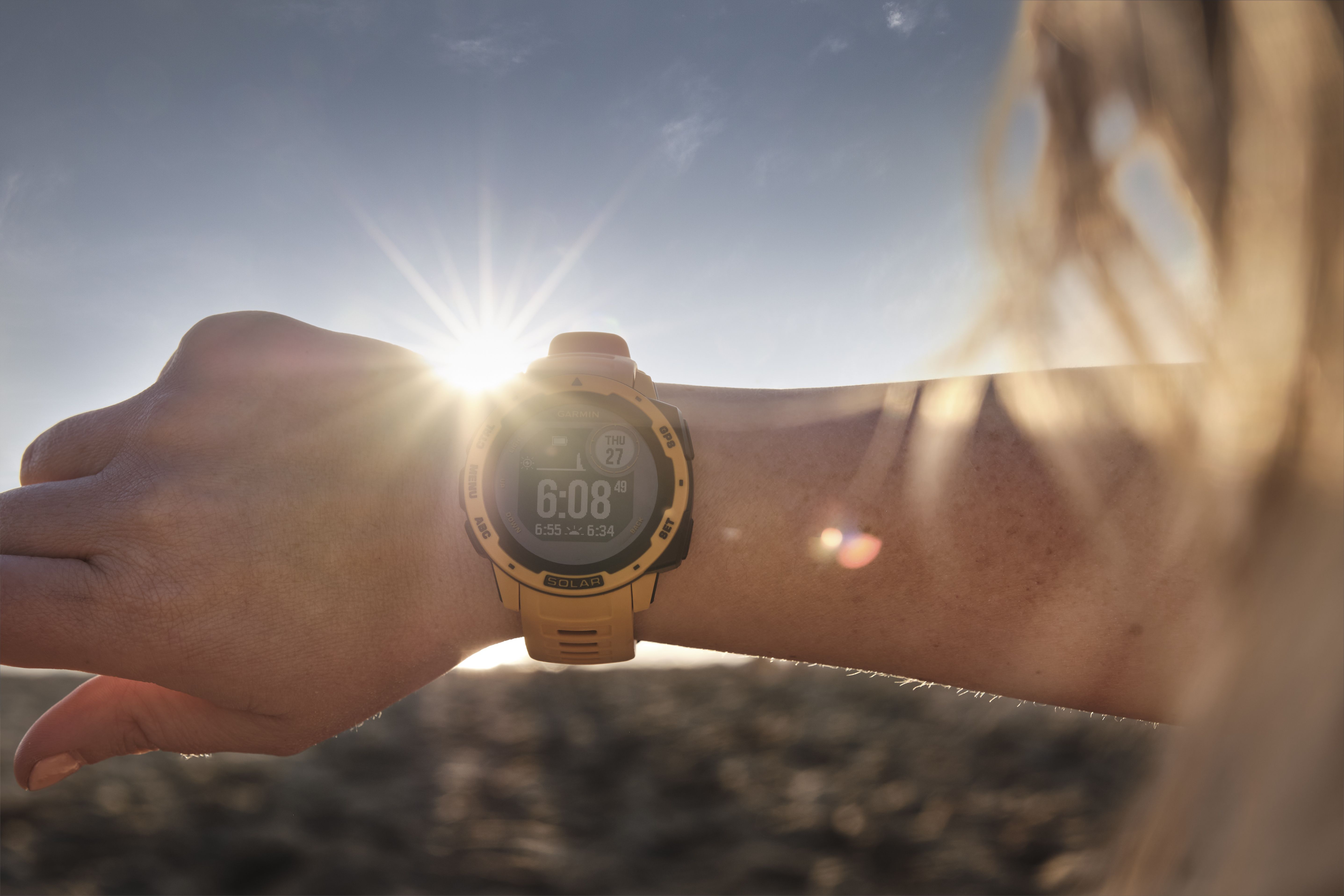 Tecnología solar de Garmin