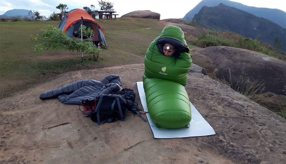 Sacos de Dormir de Plumas