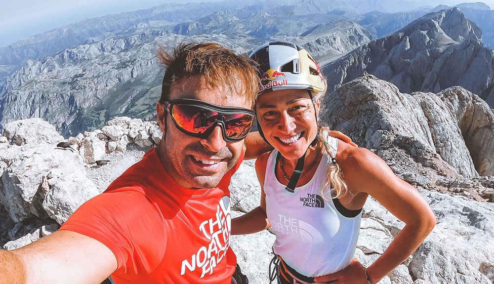 Eneko Pou y Fernanda Maciel hilan fino en Picos de Europa. Fotos: Jordan Manoukian