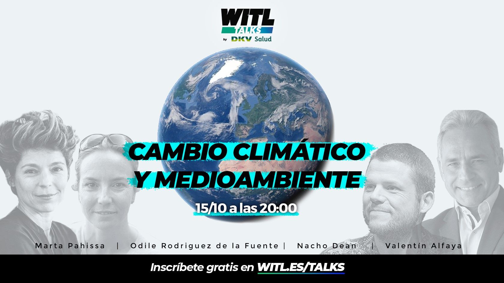 Las charlas WITL analizan las consecuencias ecológicas, económicas, ambientales y sanitarias que está teniendo el cambio climático en nuestro planeta.