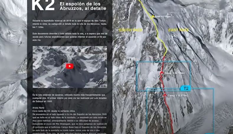 K2 el espolon Abuzzos al detalle K2 el espolon Abuzzos al detalle