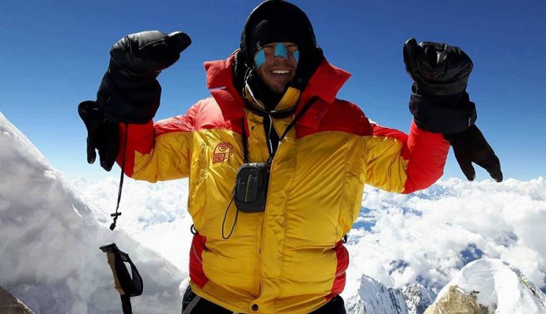 El alpinista polaco Waldemar Kowalewski El alpinista polaco Waldemar Kowalewski