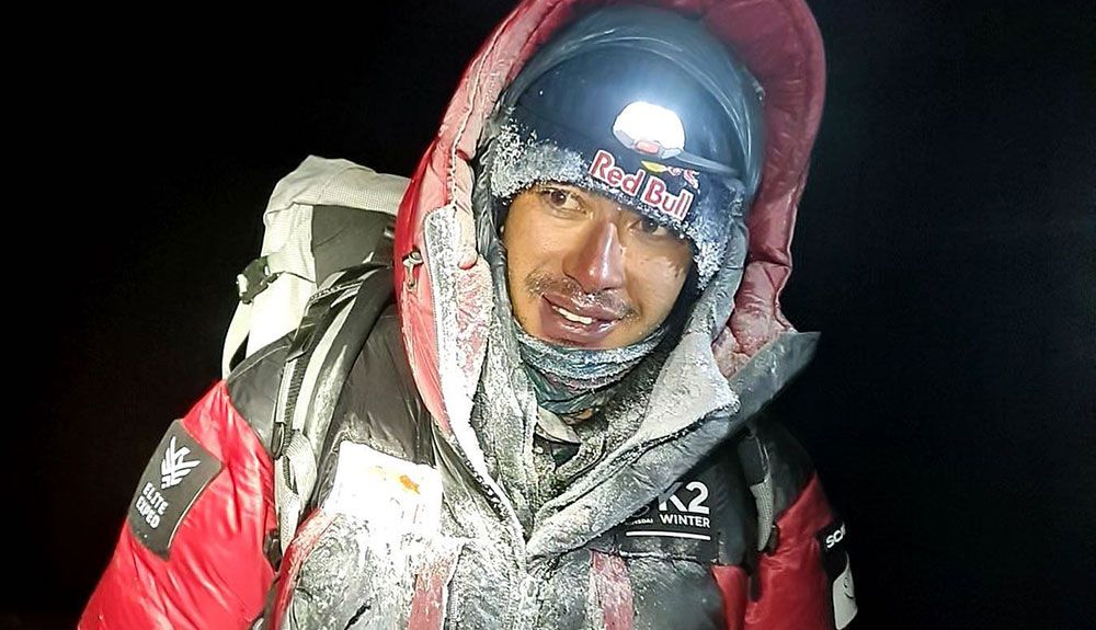 Nirmal Purja, primera invernal del K2 sin oxígeno artificial