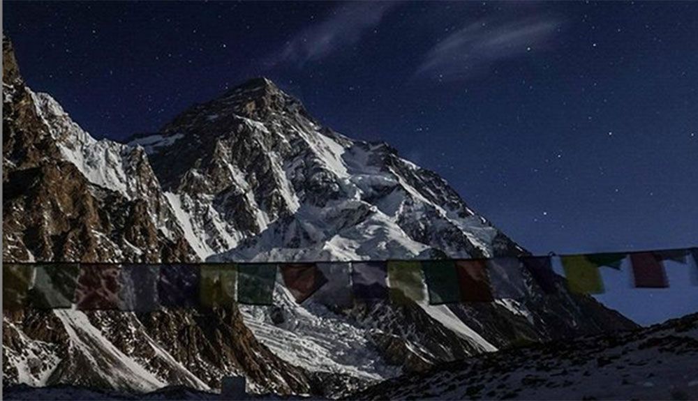 El K2 fotografiado por Tamara Lunger
