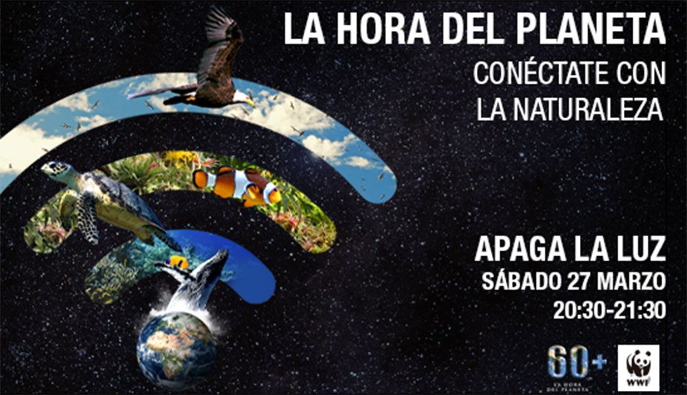 Vuelve la Hora del Planeta, el evento digital que nos une en defensa de nuestros ecosistemas