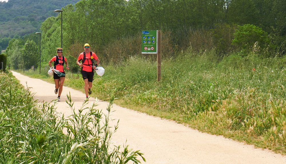 Plogging para cambiar el mundo. Foto: Ultra Clean Marathon