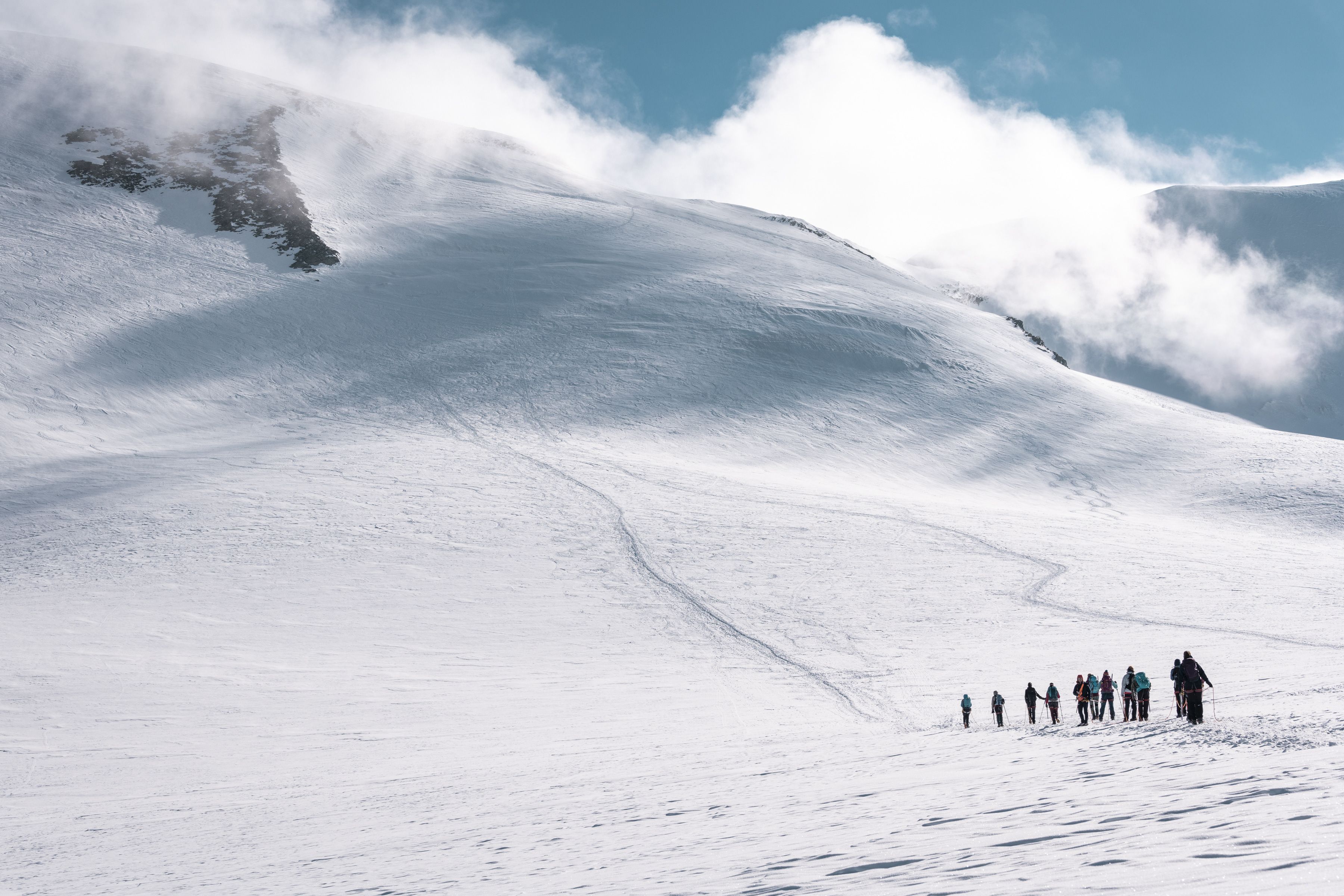 Ascensión al Breithorn Foto: Nicole Shaffer