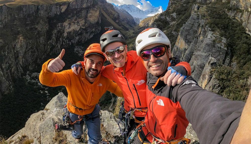 Los hermanos Pou, junto a Manu Ponce, prosiguen sus andanzas por Cordillera Blanca