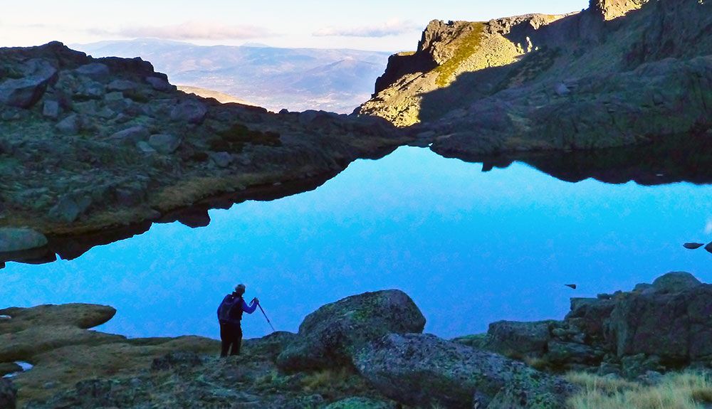 Laguna del DuqueTrampal, una joya oculta en la sierra de Béjar