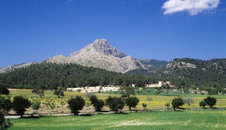 Puig de Galatzó med Puig de Galatzó med
