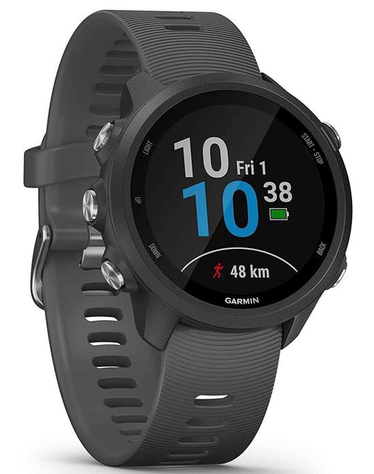 smartwatch garmin forerunner 245 010 02120 10 gris