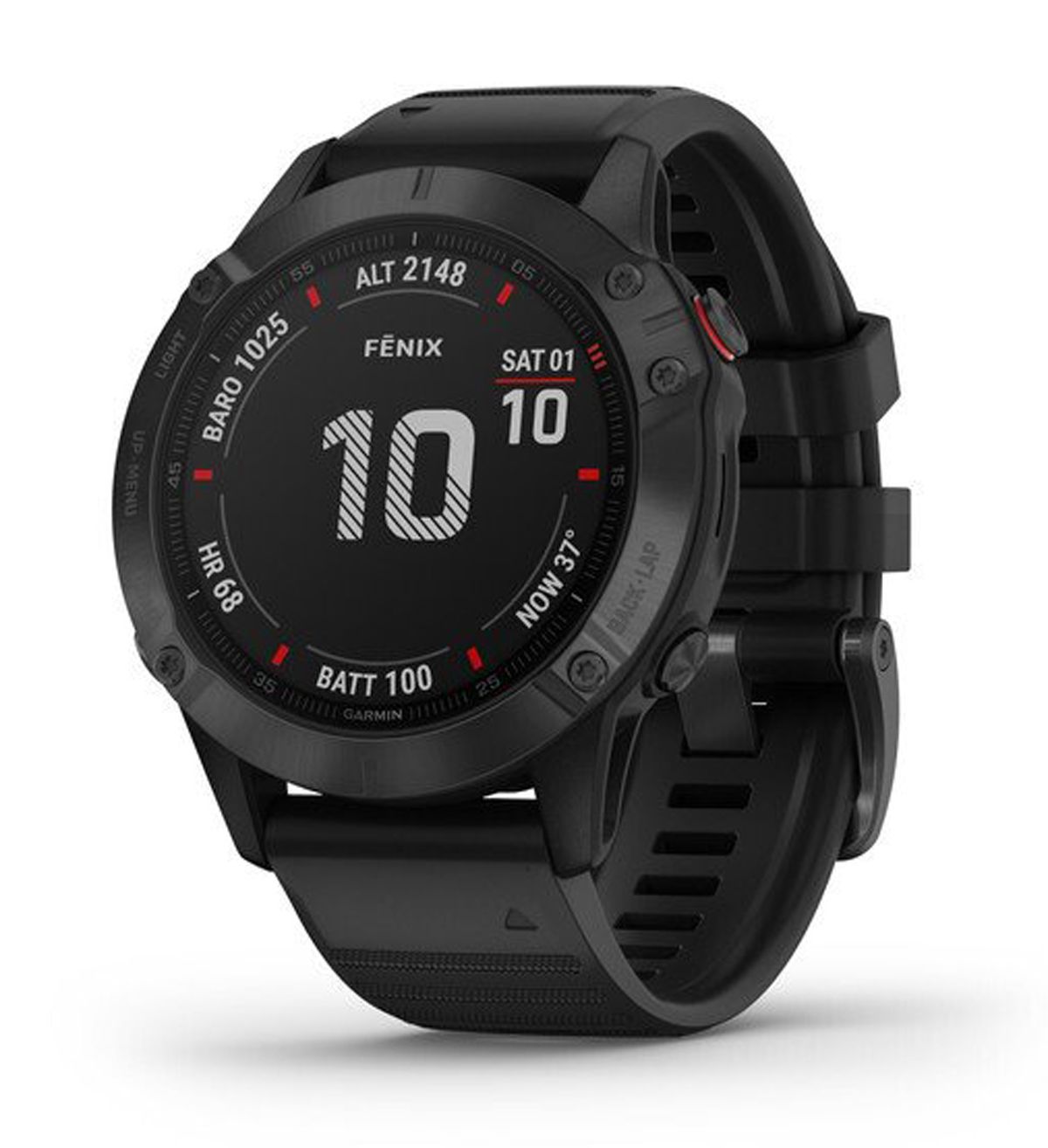 smartwatch garmin fenix 6 pro black 010 02158 02