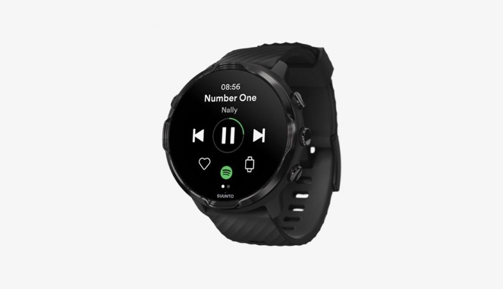 El Suunto 7 tiene la opción de esuchar música a través de Bluetooth.