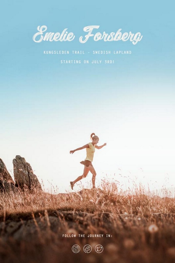 Emelie Forsberg mejora el récord del sendero Kungsleden