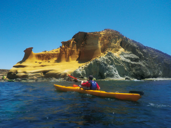 6 rutas en kayak de mar