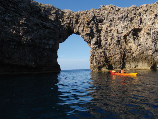 6 rutas en kayak de mar