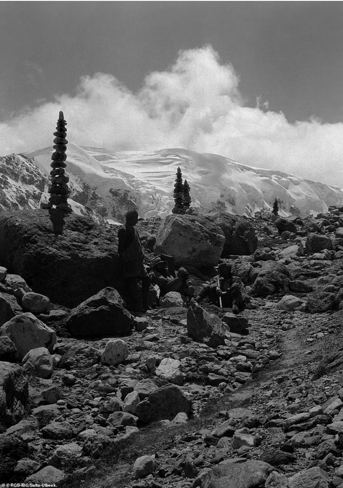 Se descubren nuevas imágenes del primer intento de George Mallory al Everest